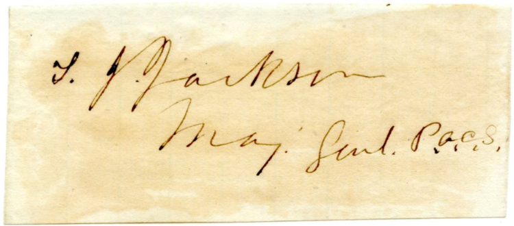 JACKSON, THOMAS J. "STONEWALL (1824-63)  Confederate Lieutenant General  Virginia; Mortally wounded at the Battle of Chancellorsville